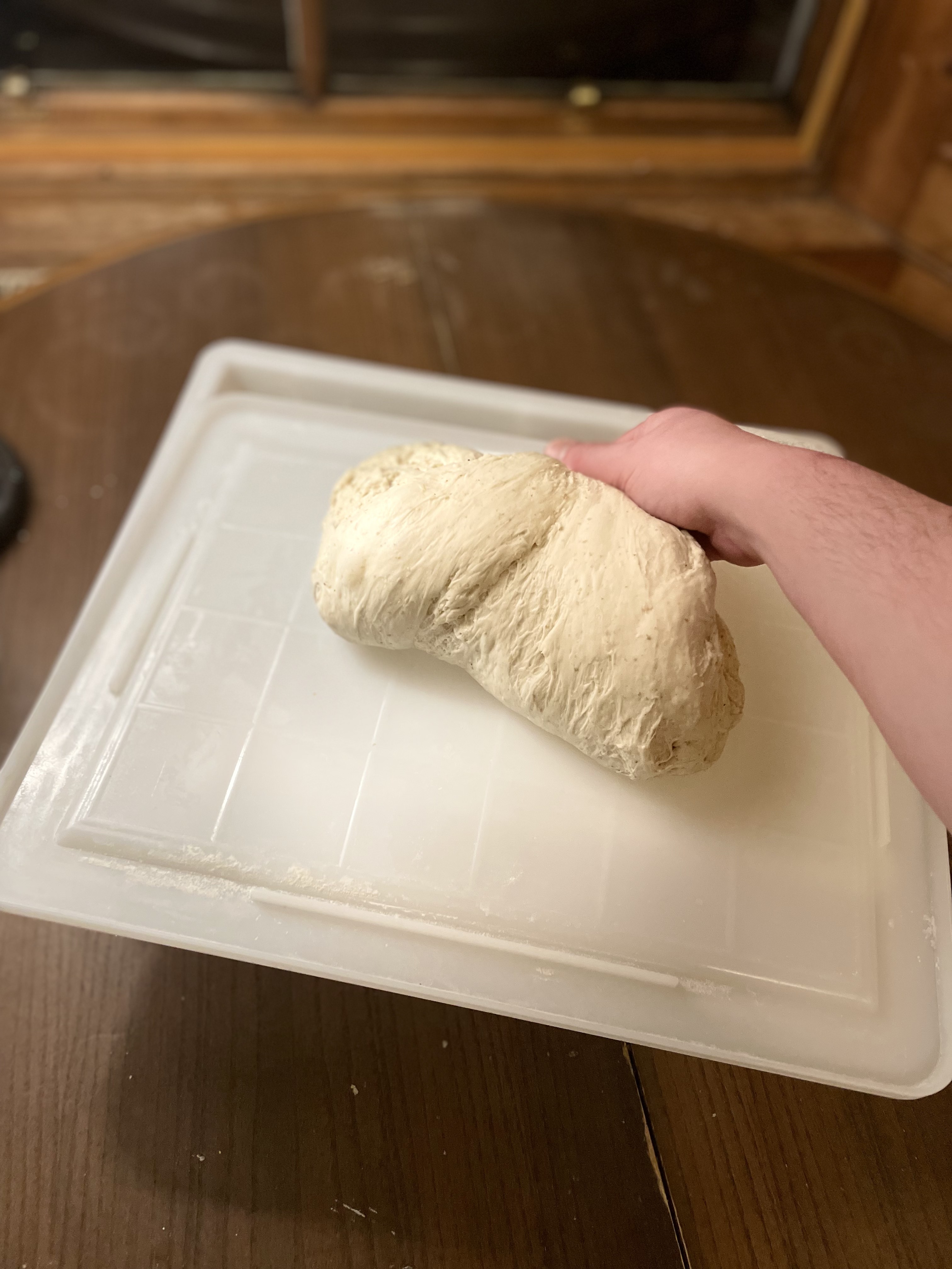 Completed final fold showing proper tension